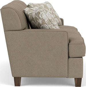 Flexsteel Dempsey Silver Graphite Sofa