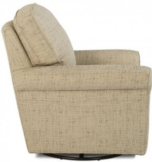 Flexsteel Parkway Beige Swivel Glider