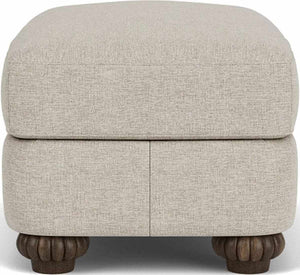 Flexsteel Patterson Silver Driftwood Ottoman