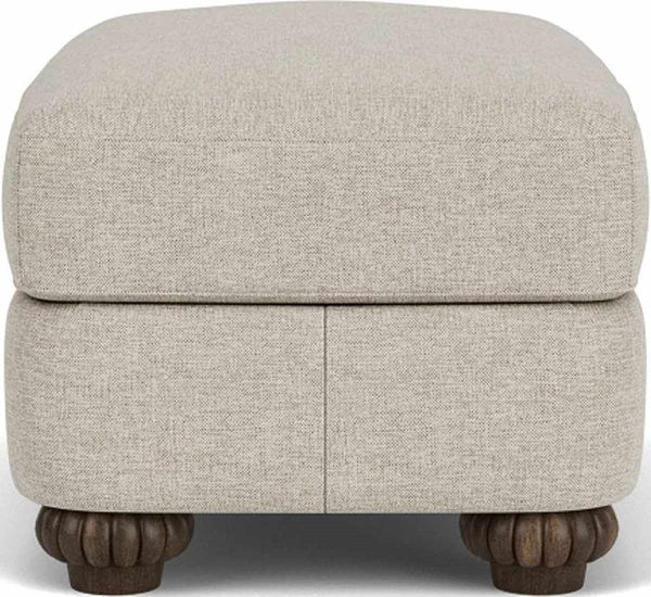 Flexsteel Patterson Silver Driftwood Ottoman