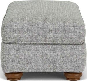 Flexsteel Preston Silver Ash Cocktail Ottoman
