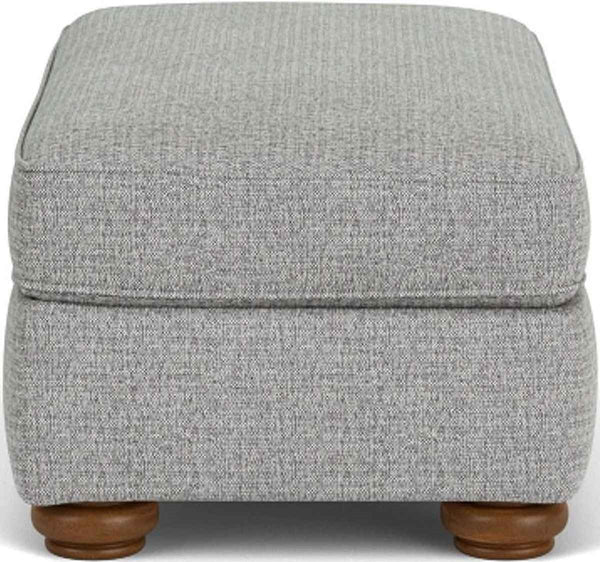 Flexsteel Preston Silver Ash Cocktail Ottoman