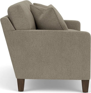 Flexsteel South Haven Contemporary Gray Dove Sofa