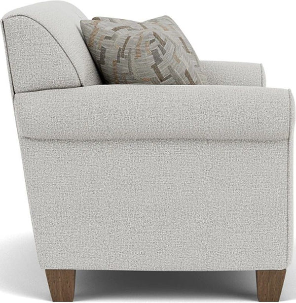 Flexsteel South Haven Silver Glacier Loveseat