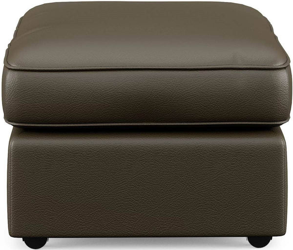 Flexsteel Vail Dark Brown Ottoman