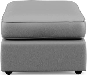 Flexsteel Vail Light Gray Cocktail Ottoman