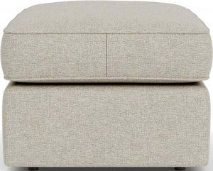 Flexsteel Vail Silver Driftwood Ottoman