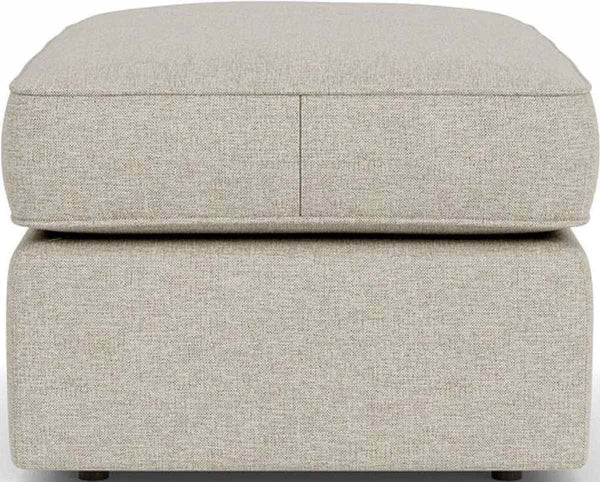 Flexsteel Vail Silver Driftwood Ottoman