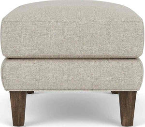 Flexsteel Venture Silver Driftwood Ottoman