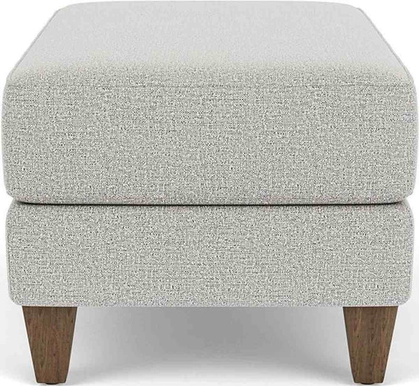 Flexsteel Westside Silver Glacier Cocktail Ottoman