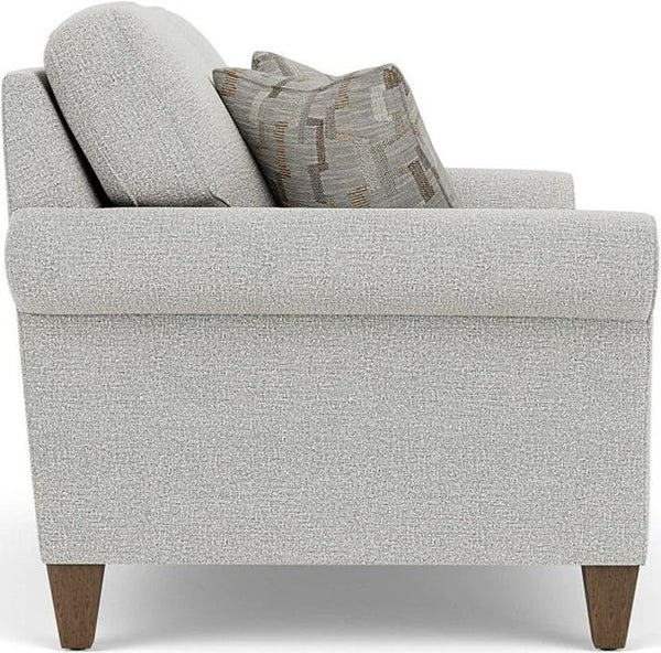 Flexsteel Westside Silver Glacier Loveseat