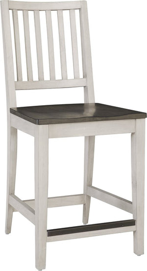 Aspenhome Caraway Aged Ivory Counter-Height Dining Table & Chairs Set