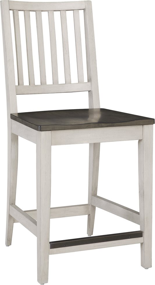 Aspenhome Caraway Aged Ivory Counter-Height Dining Table & Chairs Set