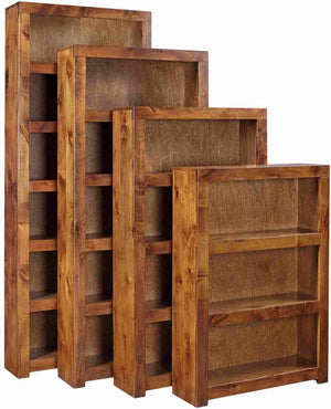 Aspenhome Contemporary Alder Lifestyle Fruitwood 48 Inch Fruitwood Bookcases