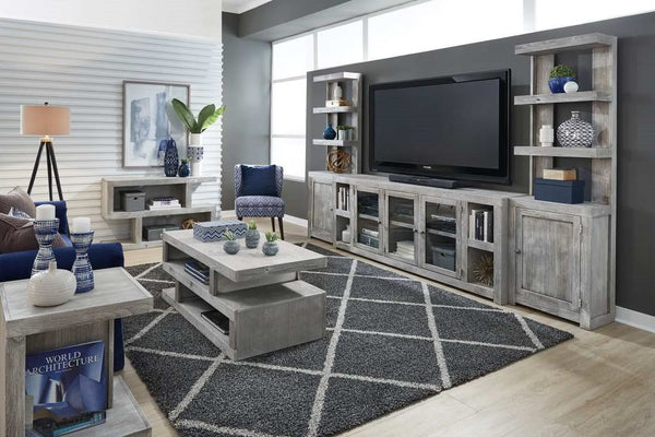 Aspenhome Avery Loft Limestone End Table