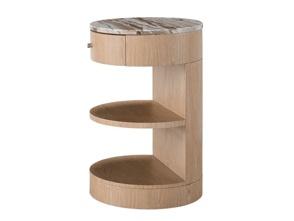 Universal Nomad Breeze White Oak Nightstand