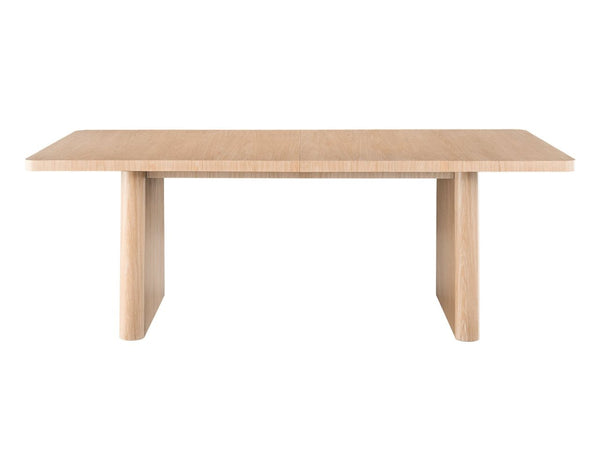 Universal Nomad White Oak Dining Table