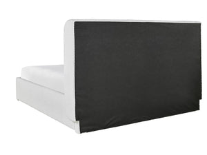 Universal Tranquility Miranda Kerr Home Restore Cottony Ivory Queen Upholstered Bed