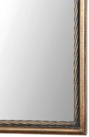 Uttermost Adelasia Antiqued Gold Mirror