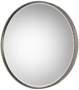 Uttermost Stefania Beaded Round Mirror