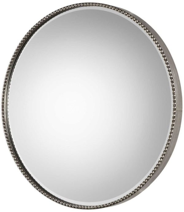 Uttermost Stefania Beaded Round Mirror