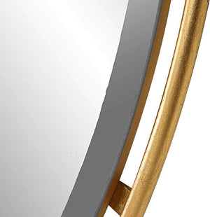 Uttermost Canillo Gold Round Mirror