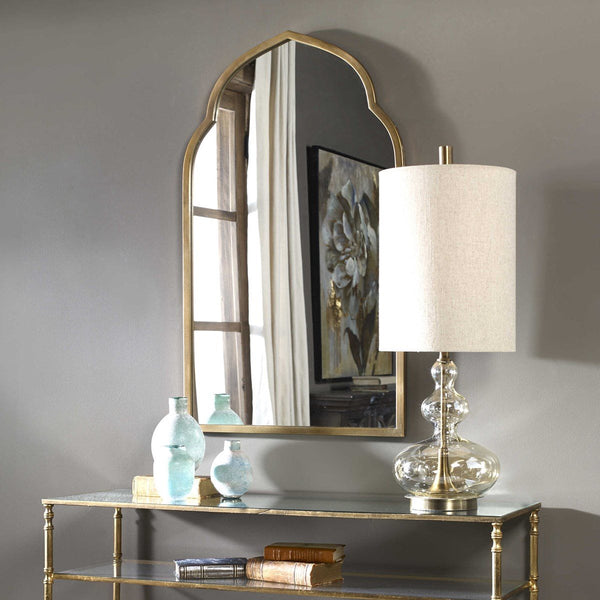 Uttermost Kenitra Gold Arch Mirror
