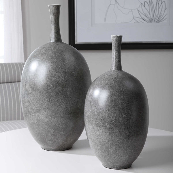 Uttermost Riordan 2-Piece Modern Vases