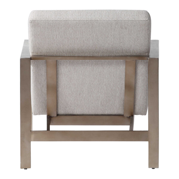 Uttermost Wills Warm Oatmeal Accent Chair