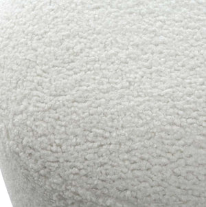 Uttermost Avila White Ottoman