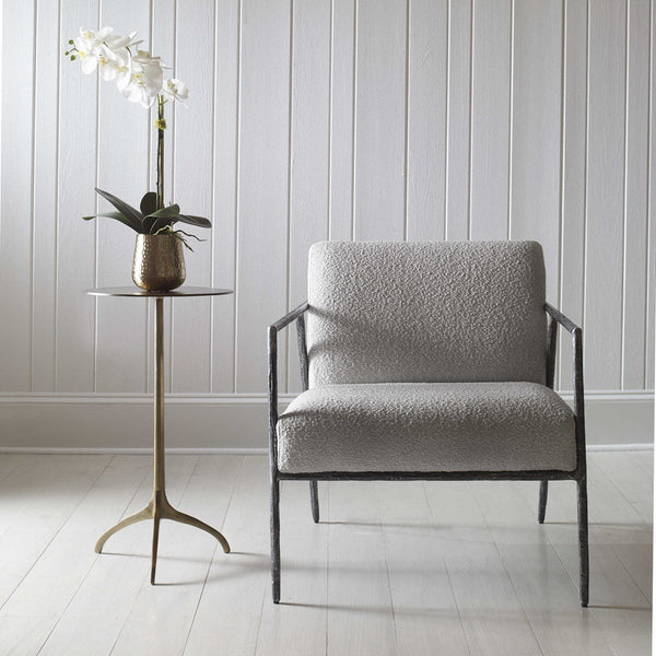 Uttermost Beacon Antique Gold Accent Table