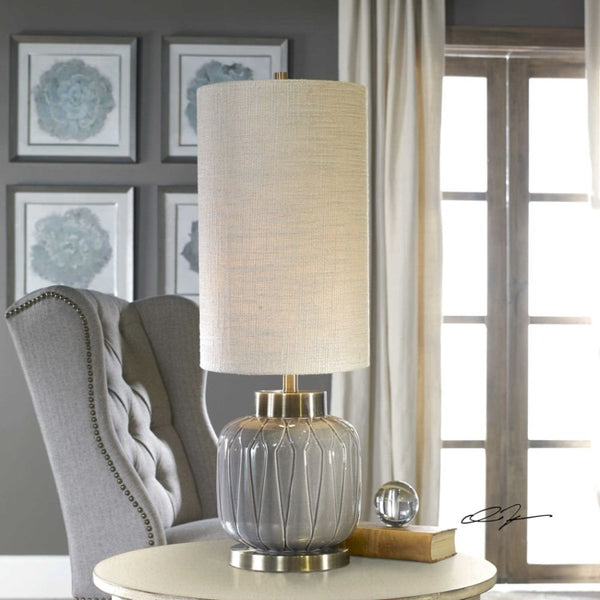 Uttermost Zahlia Gray Buffet Lamp