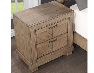 Steve Silver Montana Nightstand In Weathered Sand