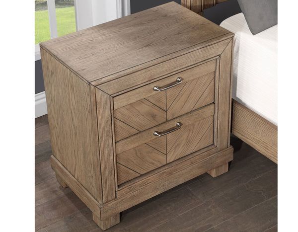 Steve Silver Montana Nightstand In Weathered Sand