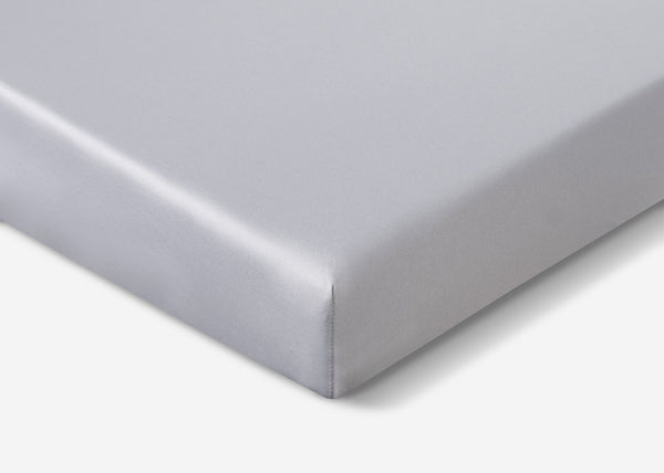 Bedgear Light Grey Dri-Tec Performance Crib Sheet