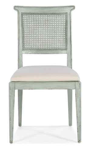 Hooker Furniture Charleston Oyster Upholstered Seat Side Chair