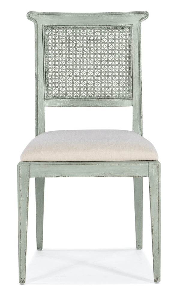 Hooker Furniture Charleston Oyster Upholstered Seat Side Chair