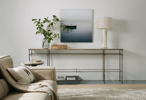 Hooker Furniture La Grange St James Metal & Stone Console Table