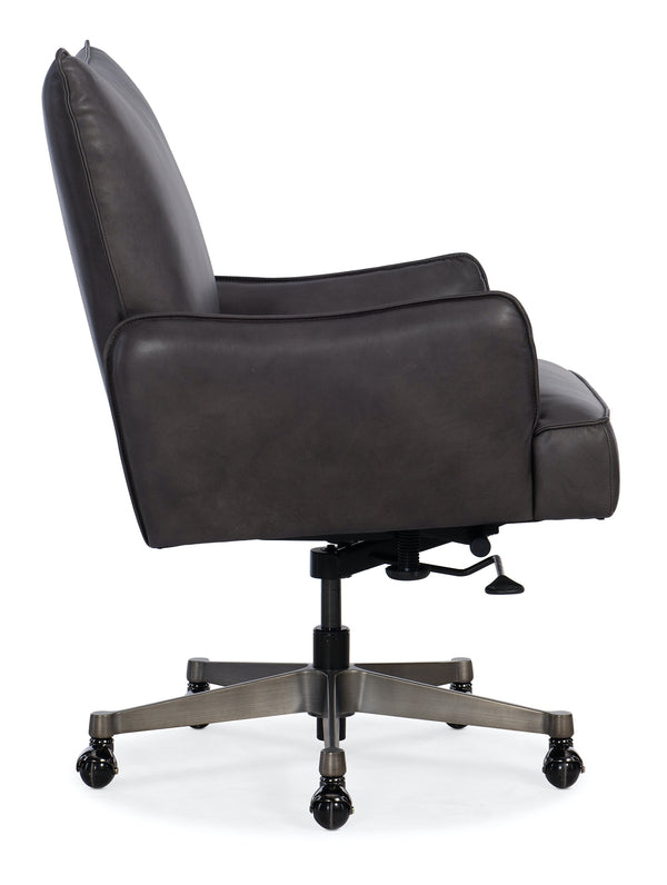Hooker Furniture Quinn Executive Swivel Tilt Leather Office Chair