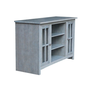 John Thomas Destinations 48 Inch TV Stand in Heather Gray