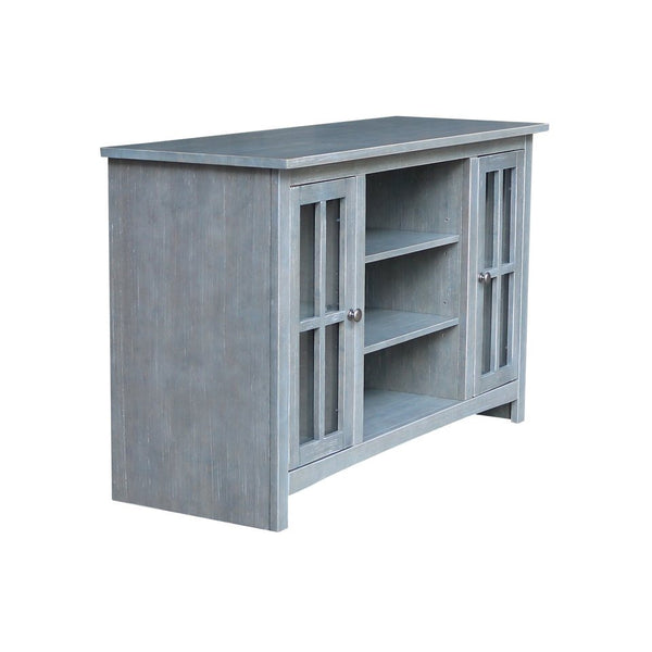 John Thomas Destinations 48 Inch TV Stand in Heather Gray