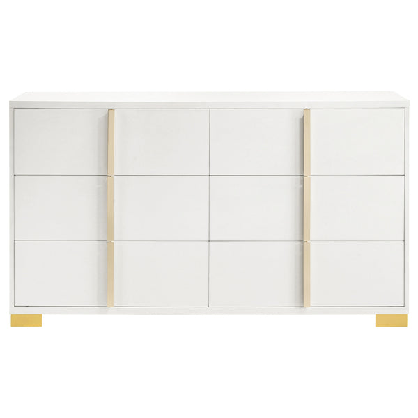 Coaster Marceline 6-Drawer Dresser White