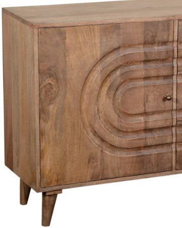 Crestview Talladega Brown Sideboard
