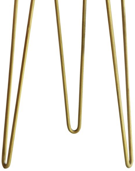 Crestview Bengal Manor Blue/Gold Table