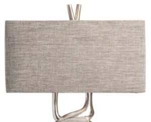 Crestview Coventry Silver Table Lamp