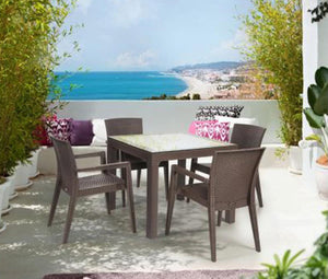 Rainbow Outdoor Montana Armchair in Brown
