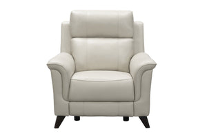 Barcalounger Laurel Cream Kester Leather Recliner Chair