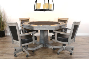 Sunny Designs Alpine Grey Game & Dining Table