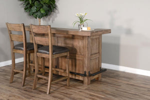 Sunny Designs Doe Valley Buckskin Bar Console Table