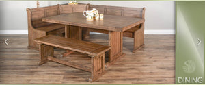 Sunny Designs Doe Valley Buckskin Side Bench